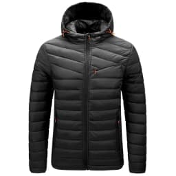 Warm Jacket Men Windbreaker 2024 New Spring Autumn Hooded Parkas Men's Fashion Casual Lightweight Cotton Padded Jacket Coat Male