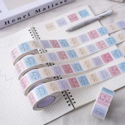 100-500pcs Thank You Sticker Round Scrapbook Envelope Seal Scrapbooking Stickers Festival Birthday Party Gift Decorations Labels