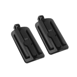 1 Pair Footpeg Motorcycle Passenger Rear Foot Peg Footrest For Harley Sportster Iron Touring Custom Dyna Fat Bob Softail Fat Boy
