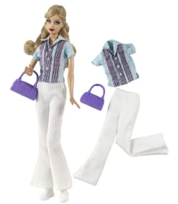 1 Set Doll Clothes 1:6 Scale Dress Outfit for 11.5 Inch 30cm Doll Many Style for Choice Gifts for Girls Doll Accessories #9