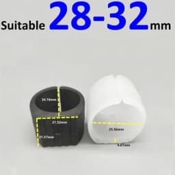 U Shaped Chair Leg Pad Anti-front Tilt Glides for Floor Protector Furniture Foot Table Leg End Tube Caps