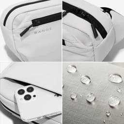 BANGE Anti-Theft Waterproof Chest Bag Multi-Carry Modes Sling Crossbody Travel Shoulder Bag for Men Ourdoor Sports Fit 7.9'' Pad