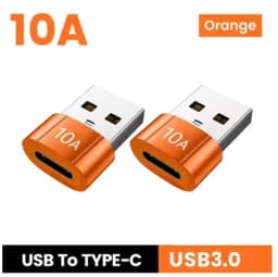 USB3.0 Type-C Data Adapter Type C 10A USB C Male To USB Female Converter For Macbook Xiaomi Samsung Fast OTG Connector 