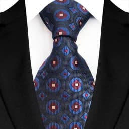 Luxury 8CM Mens Necktie Brown Blue Color Dot Stripes Solid Tie For Man Groom Jacquard Woven Neck Tie For Business Wedding Party
