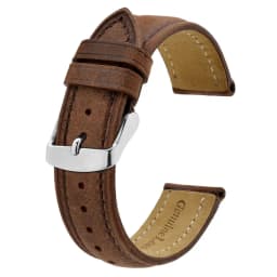 BISONSTRAP Geniune Leather Watch Strap 14mm 17mm 18mm 19mm 20mm 21mm 22mm 23mm 24mm Replacement Bracelet for Men Women Watchband