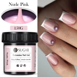 UR SUGAR 150g Quick Extension Gel Pink Jelly Milky White Camouflage Finger French Hard Gel UV LED Gel Nail Art Design Manicure