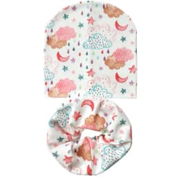 New Winter Children Scarf Hat Sets Cartoon Dinosaur Baby Head Cover Spring Warm Neck Collar Kids Beanies Set Cotton Children Hat