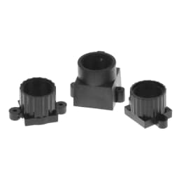 5Pcs M12 Lens Base 18mm Mounting Hole Spacing 6mm 8.5/10/12/13mm High Plastic Lens Holder PCB Board Module Lens Mount Connector