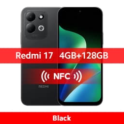 Global Version Xiaomi Redmi 17 Smartphone 120Hz 6.9" Display 50MP Camera MTK Helio G91-Ultra CPU 7500mAh 45W Turbo Charging