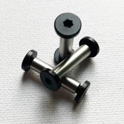 1 Pair G10 Composite Blade Handle Patch for KB BK2 Knife with Screw Knife Handle Grips Material DIY Accessories