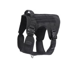 Tactical Dog Harness, Adjustable No-Pull Handle Service Vest Heavy Duty Pet Large Breed, Dog Vest for Training Hunting Walking