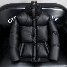 2025 Winter Men's Thickened down Cotton Jacket PU Leather Cold Resistance Warm Fashionable City Style Long Sleeve Regular Fit
