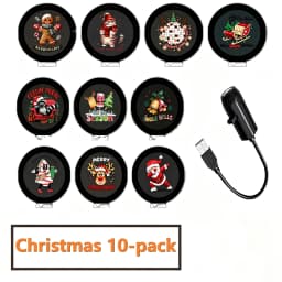 USB Powered LED Lights for Christmas Projection Night Light Suitable for Celebrations Christmas Eve Fairy Tale Themes Home Decor