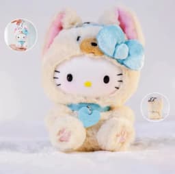 Authentic TOP TOY Hello Kitty Puppy Party Series Blind Box Cute Kitty Bag Pendant Kt Mystery Box Collection Birthday Gifts