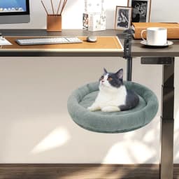Wall Mounted Wooden Cat Space, Small Pet Bed Cat Furniture, Winter Cat Perch with Supports