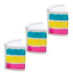 Needoh Peace O' Cake Sensory Toy Soft Non-toxic TPR Stretch Squishy Stress Release Squeeze Toy for Desktop Daily Decompression