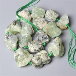 2-3cm Natural Clear White Quartz Beads Freeform Raw Minerals Crystal Nugget Stone Beads Gravel For Jewelry Making DIY 7-8Pcs