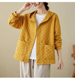 Johnature Casual Splicing Long Sleeves Pocket Baseball Uniforms 2025 Autumn And Winter Woman New Korean Loose Cotton Clothing