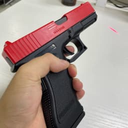G17 Continuous Shell Throwing Desert Eagle Children's Model Toy Gun Boys' Handgun Empty Compartment Hanging 6-8mm Bullets