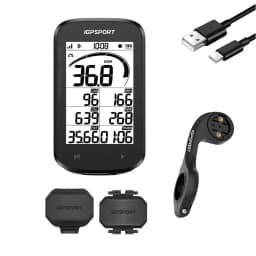 iGPSPORT BSC100Max GPS Bike Computer Bike Speedometer Wireless Odometer 40-Hour Battery Life IPX7 Waterproof Cycling Accessories
