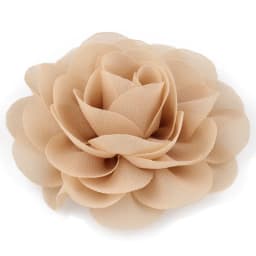 10pcs/lot 20colors 8.5cm Chiffon Petals Poppy Artificial Rolled Rose Fabric Flowers For Wedding Bridal Bouquets Decoration