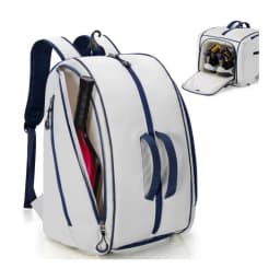 20-35L Paddle Tennis Backpack Pickleball Racket Bag Sport Waterproof Badminton Racket Storage Backpack with Shoe Compartment