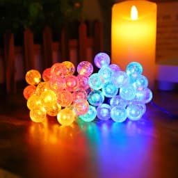 1.5M/3M/6M USB Bubble Ball LED String Lights Garland Lights Waterproof Outdoor Lamp Wedding Garden Fairy Lights Christmas Decor