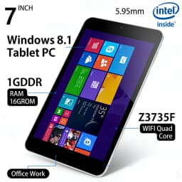 1GDDR RAM 16GB ROM 7 INCH Windows 8.1 Tablet PC System Z3735f WIFI Quad Core Office Work WIFI Dual Cameras