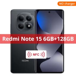 Xiaomi Redmi Note 15 Global Version Smartphone MTK Helio G100-Ultra 6.77" AMOLED display 108MP camera 6000mAh Smartphone
