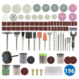CMCP Rotary Tool Accessories for Power Drill Sanding Grinding Polishing Dremel Accessories Wood Metal Engraving Abrasive Tool