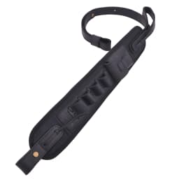 Leather Canvas Rifle Shotgun Carry Strap Ammo Sling Adjustable Gun Belt For Hunting Shooting .308 .22LR 12/16/20GA .357 30/30