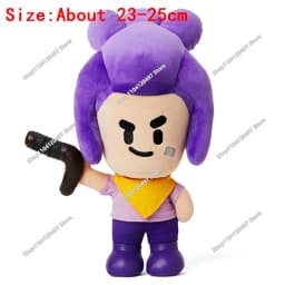 10cm-25cm Cartoon Cosplay Brawler Spike Plush Toy Cotton Pillow Dolls Cute Game Character Game Peripherals