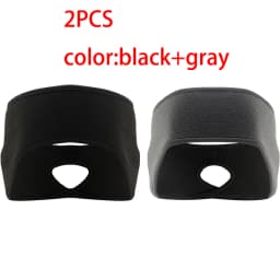 1/2/3PCS Winter Warm Ear Cover Headband Breathable Thermal Outdoor Sports Headwear Cycling Running Fitness Windproof Ear Cover