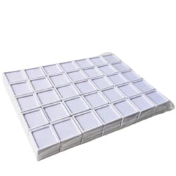 Plastic Square 3*3 Loose Diamond Box Diamond Jewelry Display Case Plastic White Black