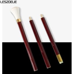 93cm Masonic Skull Walking Stick Resin Handle Red & Black German Beech Wooden Canes for Men And Women Freemasonry Design Cane