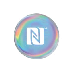 Laser Holographic Printing NFC Touch NFC215 Big Memory 504Byte NFC Tag Sticker Epoxy for Goole Review Instagram WhatsApp