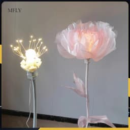 Petal Opener Complete Set With Light Disassembly Accessories Artificial Flower Automatic Open Closing Motor