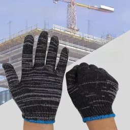 Durable Cotton Thread Work Gloves Wear Resistant Maintenance Labor Protection Thickened Nylon Oil Resistant Constructi...
