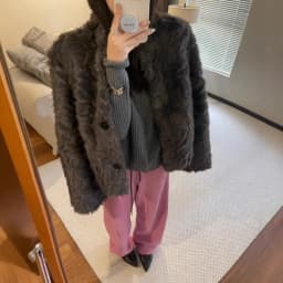 Women Faux Shearling Fur Coats Solid Fur Jackets Cotton Linen V Neck Long Sleeves Single Breasted Loose Fit Casual 2026 Winter
