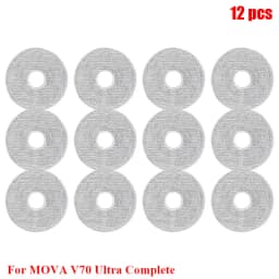 Compatible Fit For MOVA V70 Ultra Complete Vacuum Cleaner Replacement Parts Main Roller Side Brush HEPA Filter Mop Cloth Spare