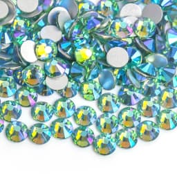 SS16 SS20 SS30 Glitter Rhinestone Crystal AB Non Hot Fix Flat back Rhinestone Apparel for Nail Art Fabric Garment