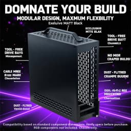 2025 Spot Lzmod Mini A24-V5 2.0 Dual Slot Single Display 1U Power Supply ITX Chassis with Double-Sided Chamfering