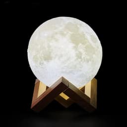 Customizable Galaxy Moon Lamp LED Night Light