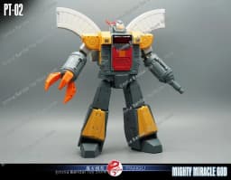 Pangu Transforming Toy PT-02M PT02M God Scale Reduction Defense Fortress Movable Figure Model Statue Birthday Gift In Stock 26CM