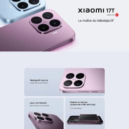 Xiaomi 17T 5G, NFC, MediaTek Dimensity 8500-Ultra, 6.59 inches, 120 Hz, 50 MP Leica main camera, 6500 mAh battery, IP68