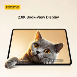[New Launch] realme Pad 3 5G Global Version 256GB Dimensity 7300-Max 120Hz 2.8K Display 12200mAh Titan Battery 45W Charge