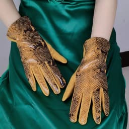 Women Bow Plush Wrist Cotton Touch Screen Driving Glove Winter Cashmere Thicken Full Finger Sport Cycling Warm Mitten H84