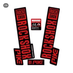 Front Fork Sticker for Rock Shox SID Road Bike MTB Race accessories decals Personalized Bicycle STICKER decoration