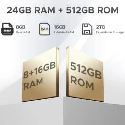 DOOGEE S118 Pro 5G Rugged Phone Dimensity 7050 10800mAh Battery 6.6'' FHD 120Hz 8GB 512GB 108MP AI Main Camera NFC Cell Phone