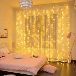Christmas Lights LED Fairy String Curtain Lights 8 Mode Remote USB Festoon Christmas Decor For Home Holiday New Year Lamp